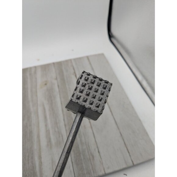 Elpo Aluminum #2 Meat Tenderizer Double Textured Sides 8 3/4" Japan - Picture 9 of 10